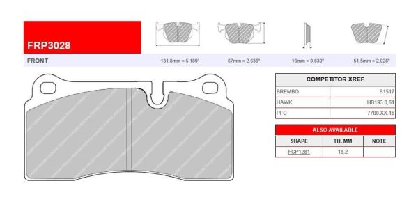 Ferodo FRP3028