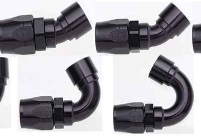 XRP Aluminum Non-Swivel Hose End (Clamshell)
