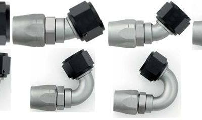 XRP Aluminum Non-Swivel Hose End (Ti-Tech)