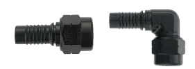 two fittings showing design of metric fittings